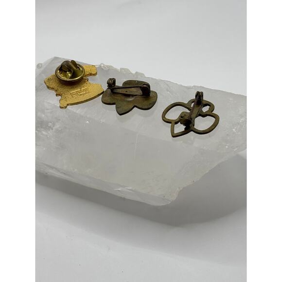 vintage pins (3) girl scout & brownie -1960s / Juliette Gordon birthplace-90s - Picture 5 of 12